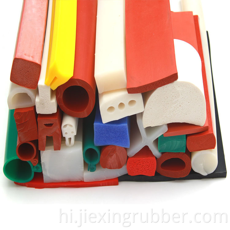 Customized i D P L T Shaped Silicone Tpe Pvc Sample Profile Extrusion Seal Strip_0